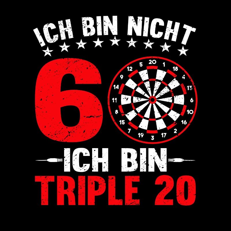 Ich Bin Nicht 60 Ich Bin Triple 20 | Herren Dart