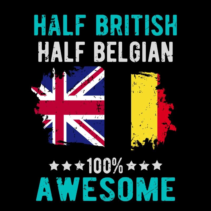Moitié britannique moitié belge