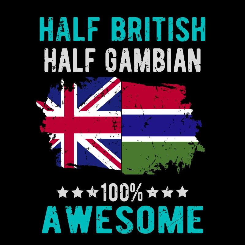 Half British Half Gambian