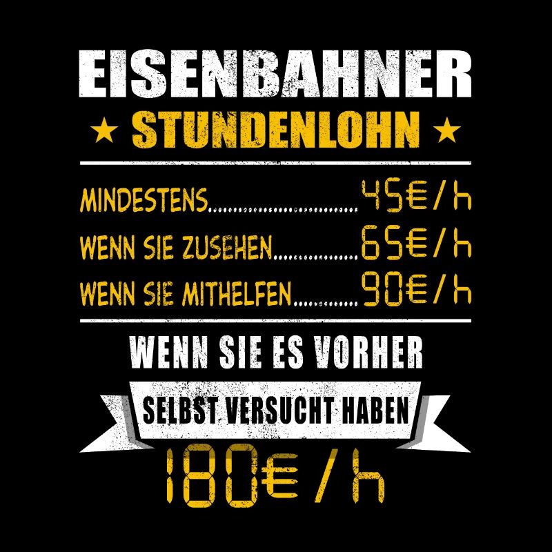 Eisenbahner Stundenlohn Schaffner