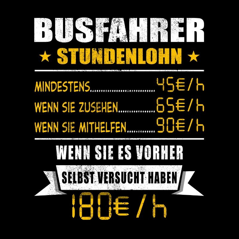 Busfahrer Stundenlohn Reisebus