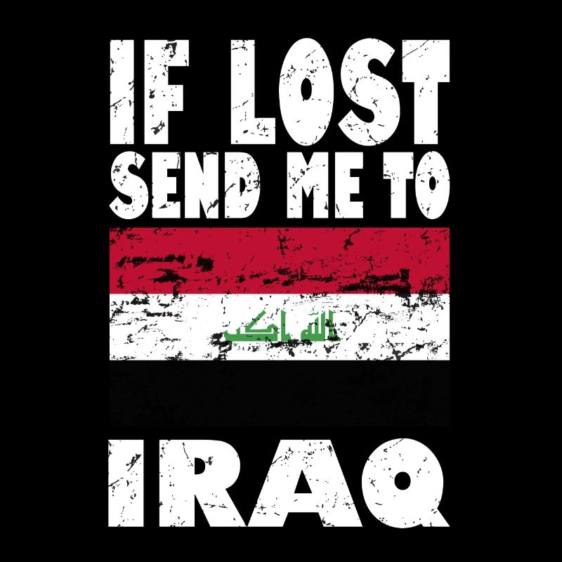 Irak Flagge Spruch