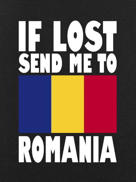 Romania Flag Slogan