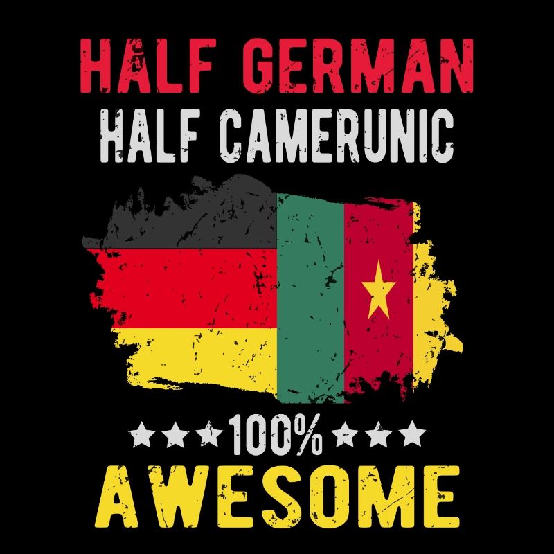 Half German Half Cameroonian