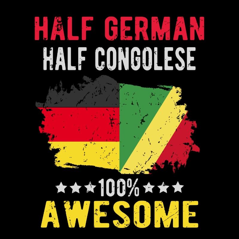 Half German Half Congolese