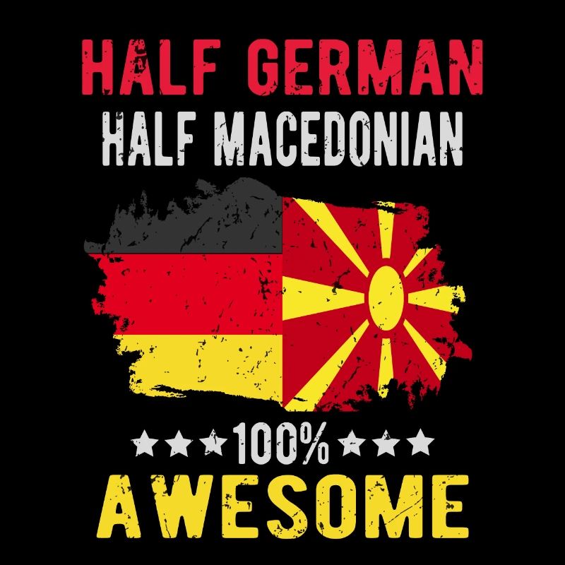Half German Half Macedonian