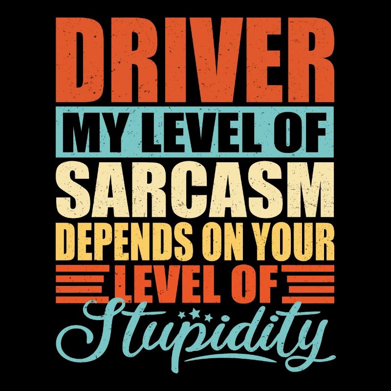 Driver sarcasm Funny driver