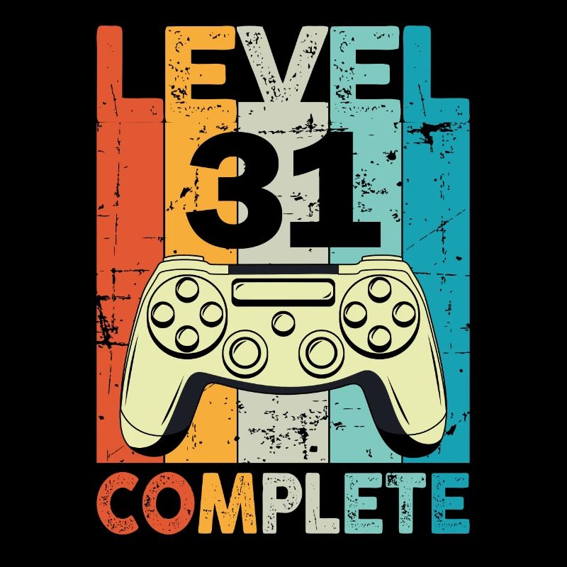 Level 31 Complete Gaming Birthday