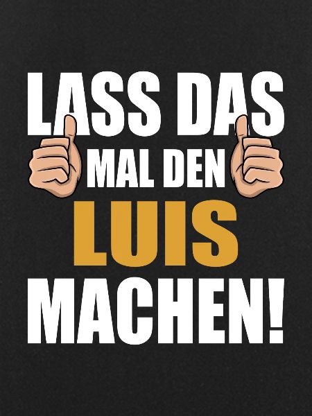 Let Luis do that