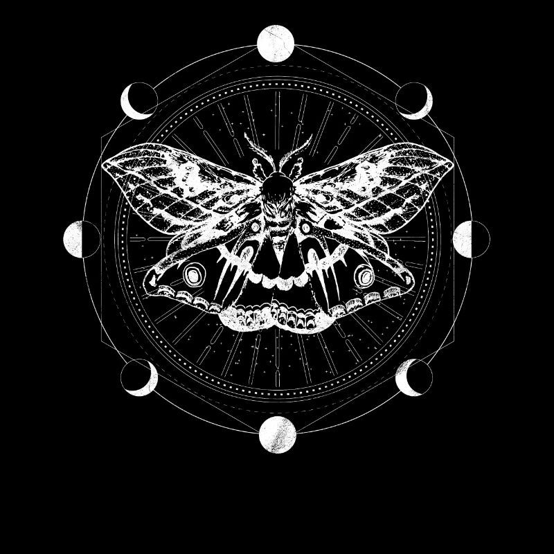Papillon de lecture de cartes de tarot