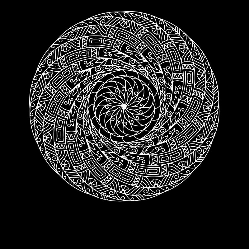 Rotating Mandala