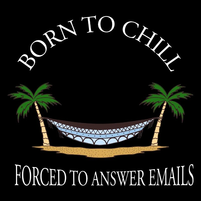Born To Chill Forcé de répondre aux e-mails Hamac