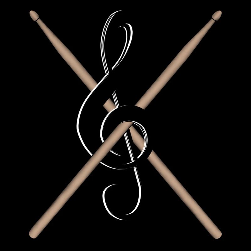 Drumsticks Notenschlüssel