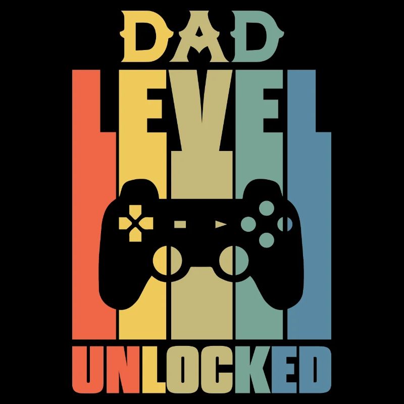 Dad Level Unlocked Gaming New Dad