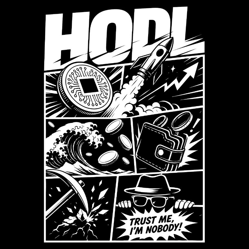 HODL Trust Me Crypto Meme