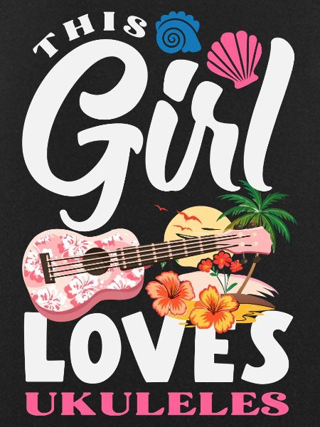 Funny Ukulele Designs and Sayings