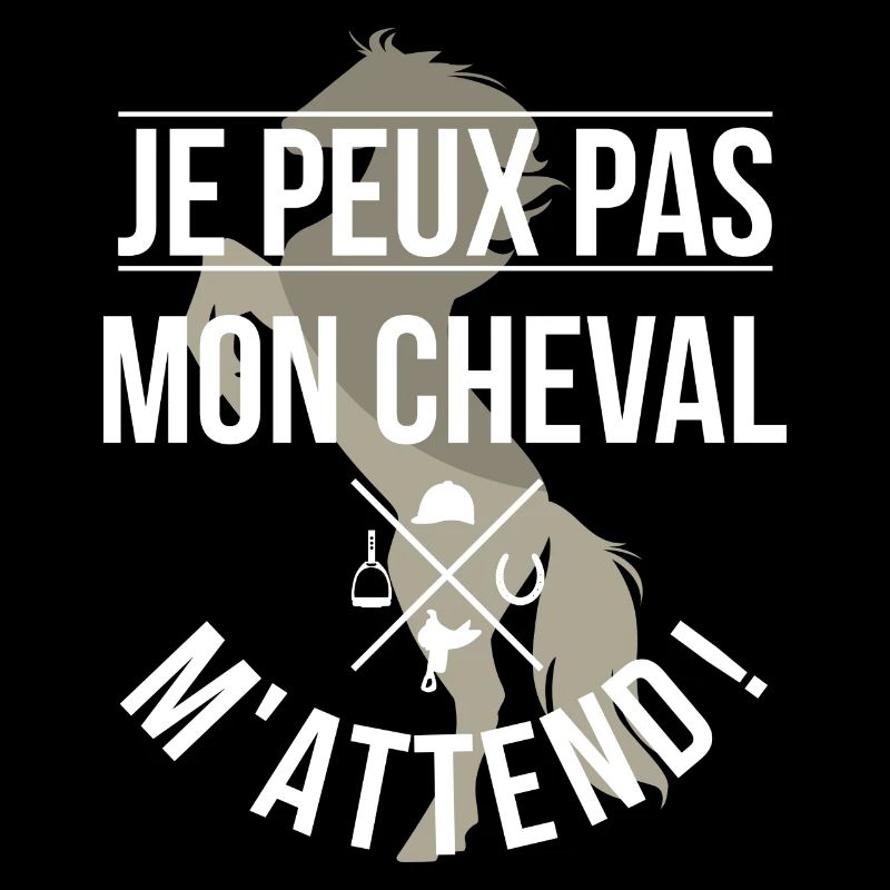 Mon cheval m'attend