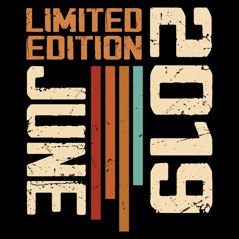 Juni 2019 Geburtstagsgeschenk Juni 2019 Retro 2019