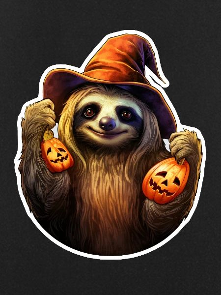 Halloween Sloth 2
