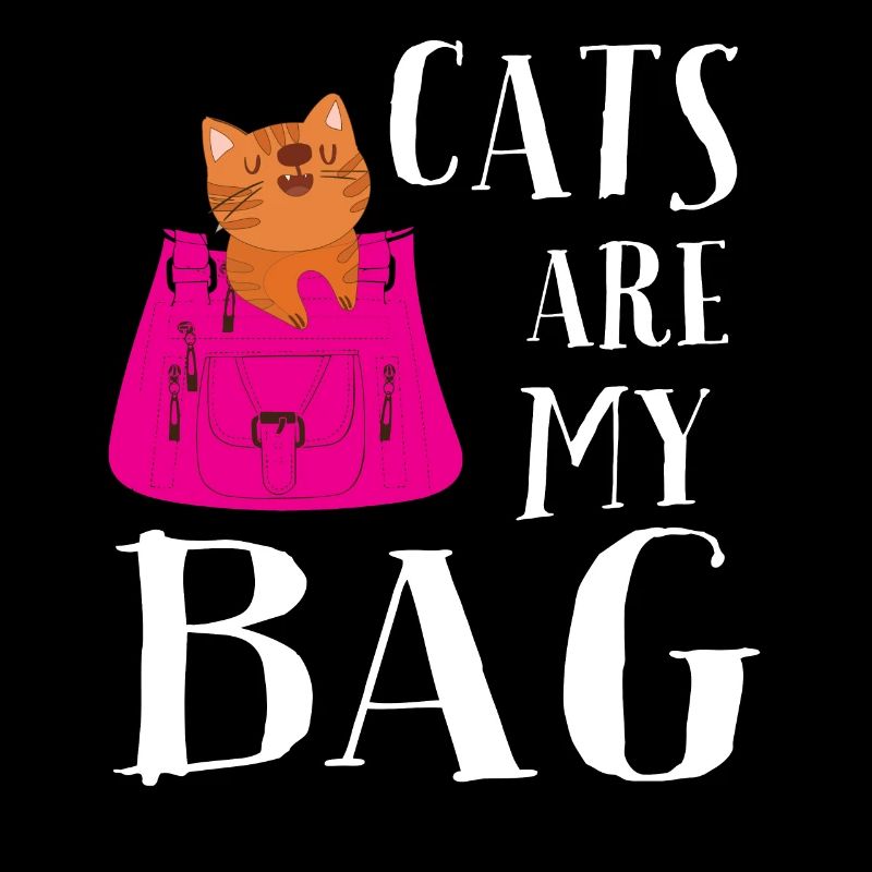 Les chats sont mon sac