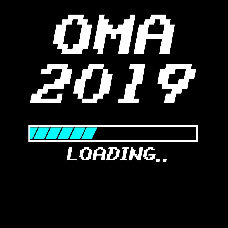 Grandma 2019 Loading Loading Loading Bar Gift Pixels