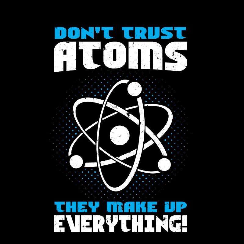 Wissenschaft Labor Atom Geschenkidee Nerd Physik