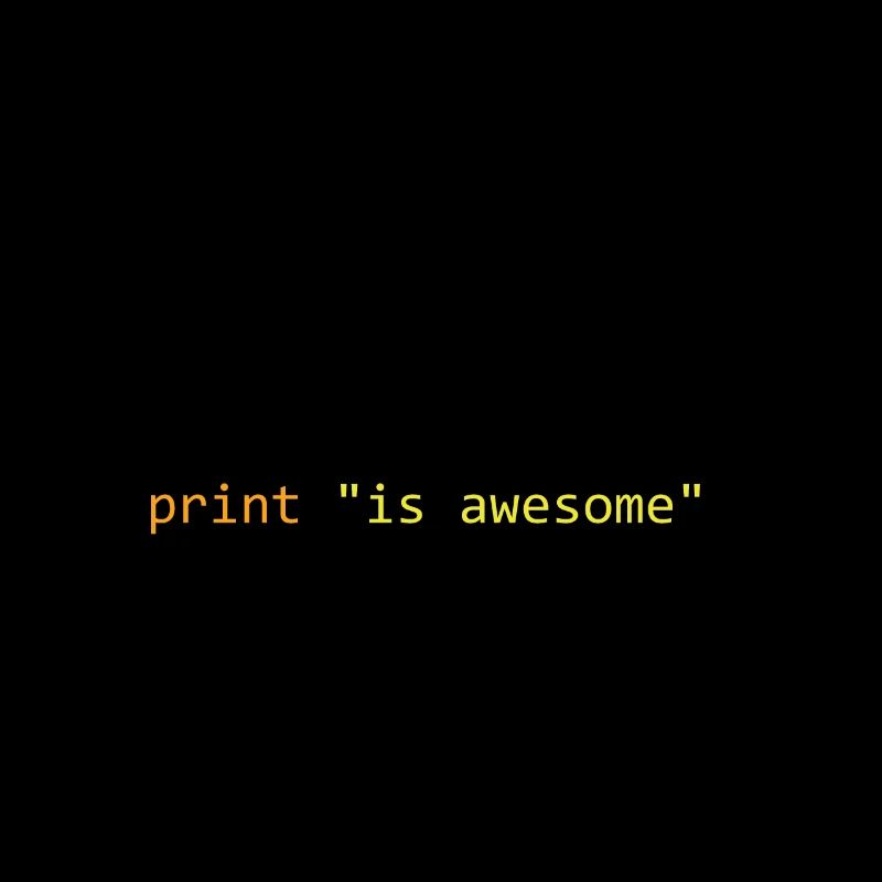 Python is awesome