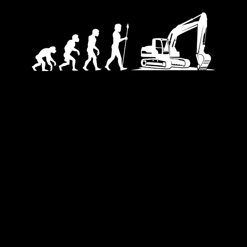 Evolution excavator operator excavator