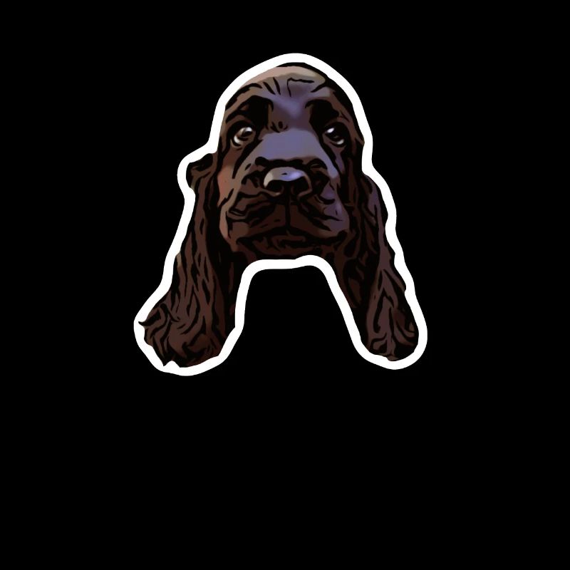 Cocker spaniel chiot mignon chien