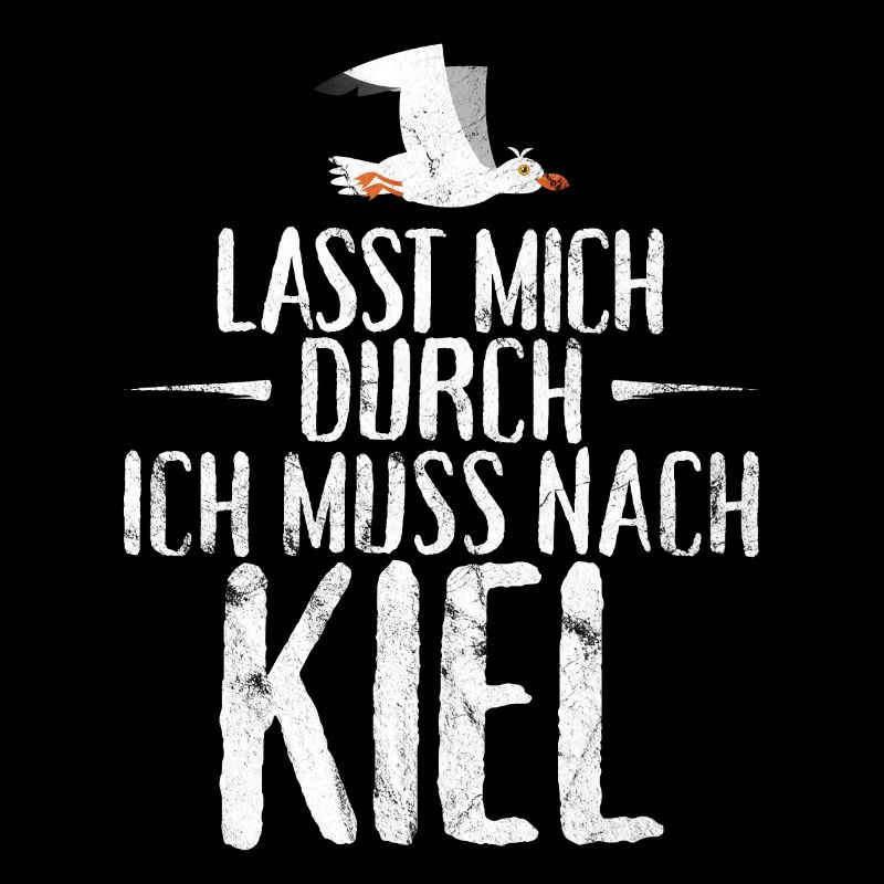 Lasst mich durch ich muss nach Kiel Möwe