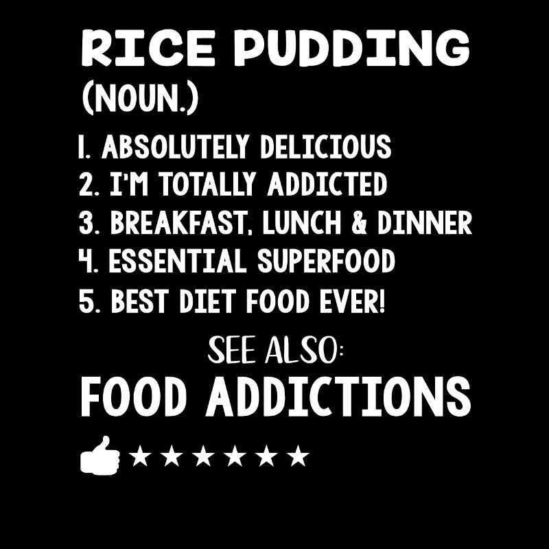 Funny Rice Pudding Definition