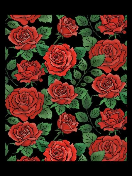 Roses Pattern