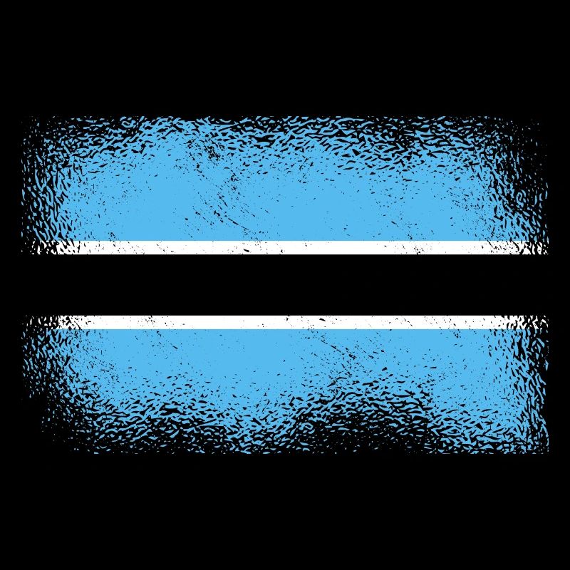 Drapeau du Botswana Drapeau du Botswana Afrique