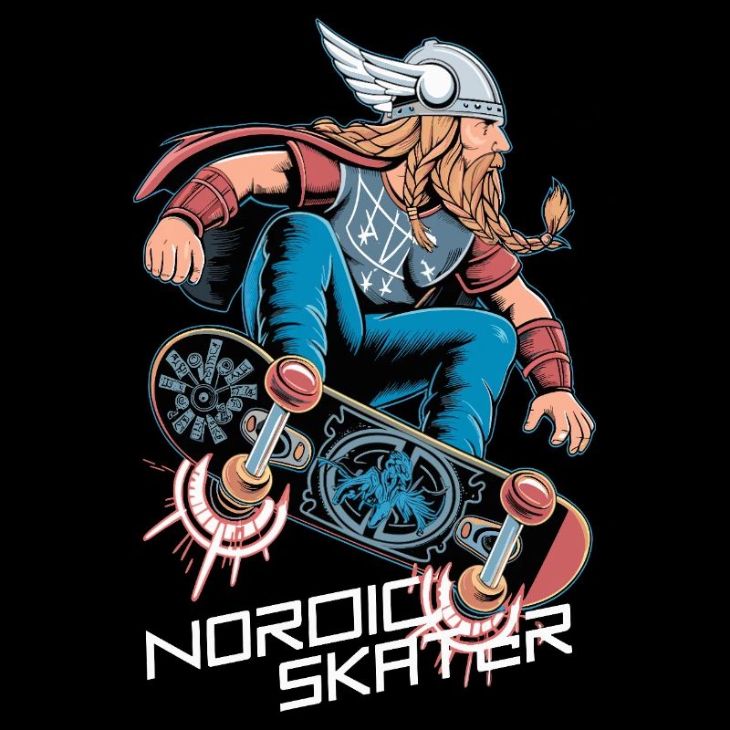 Nordic Skater Wikinger