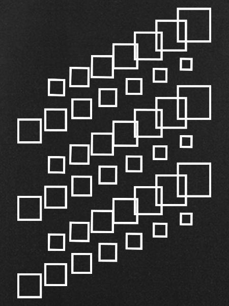 Geometric Square Cascade