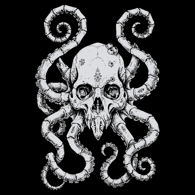 Kraken Skull Tide