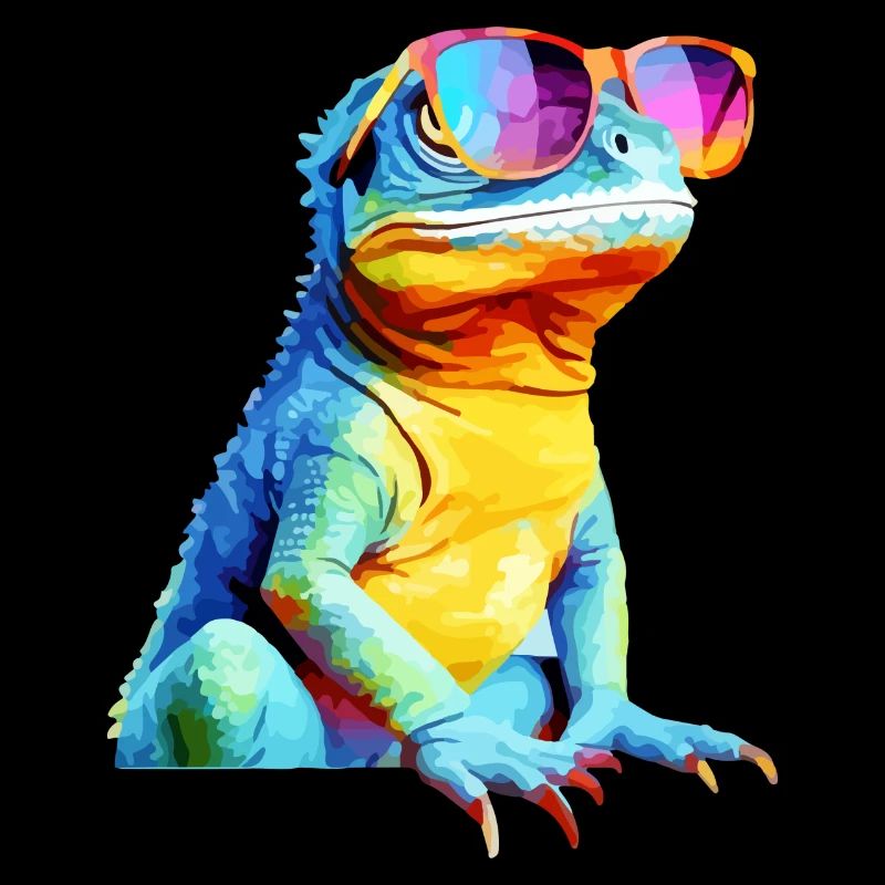Hacko le lézard à lunettes