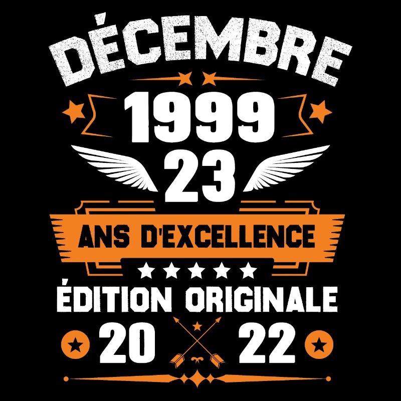 Décembre 1999 Idée Cadeau D'anniversaire 23 Ans