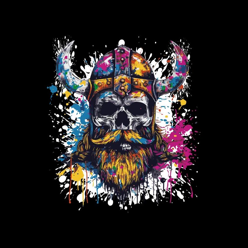 Wikinger Totenkopf