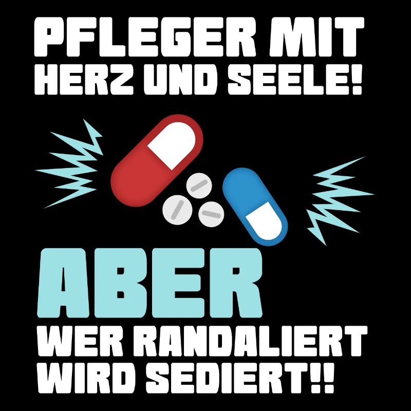 Pfleger mit Herz - Altenpfleger Krankenpfleger