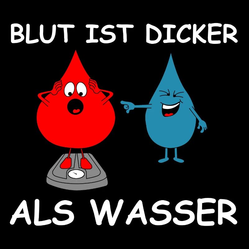 Blut ist dicker als Wasser | lustige Bilder