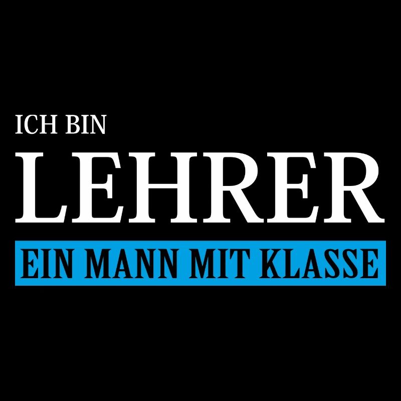 Ich bin Lehrer ein Mann mit Klasse