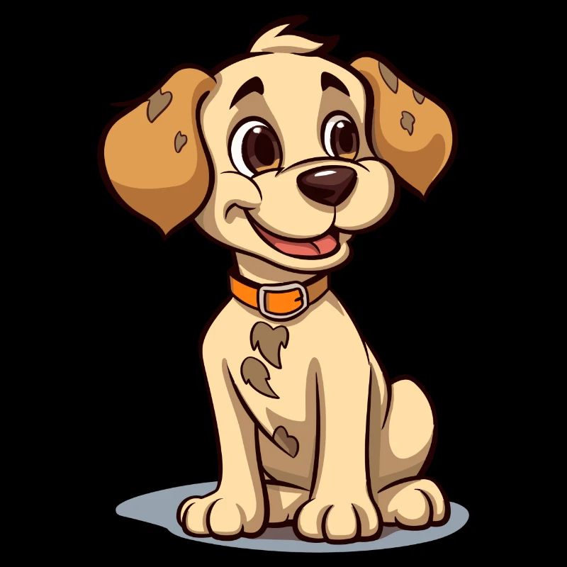 Conception de chien mignon pour les propriétaires de chiens
