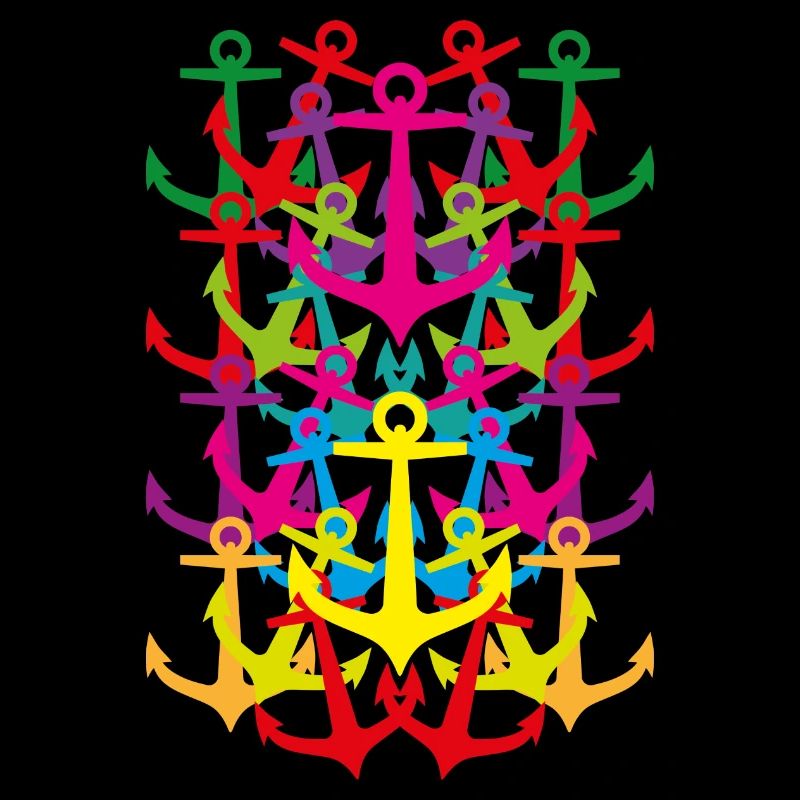 01 Muster Anker Pop Art