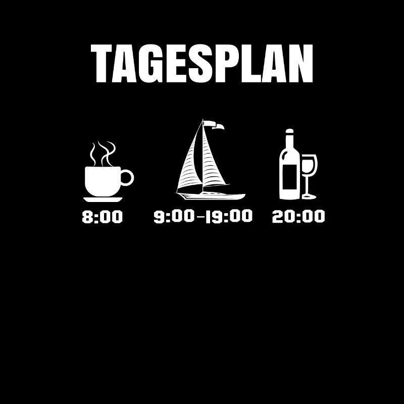 Seefahrer Tagesplan