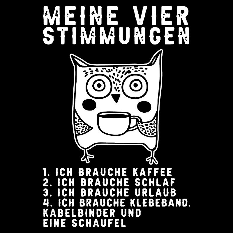 Lustige Katze Stimmung Kaffee Büro Geschenk Fun