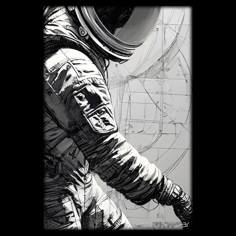 Astronaut Future Sci-Fi Technology