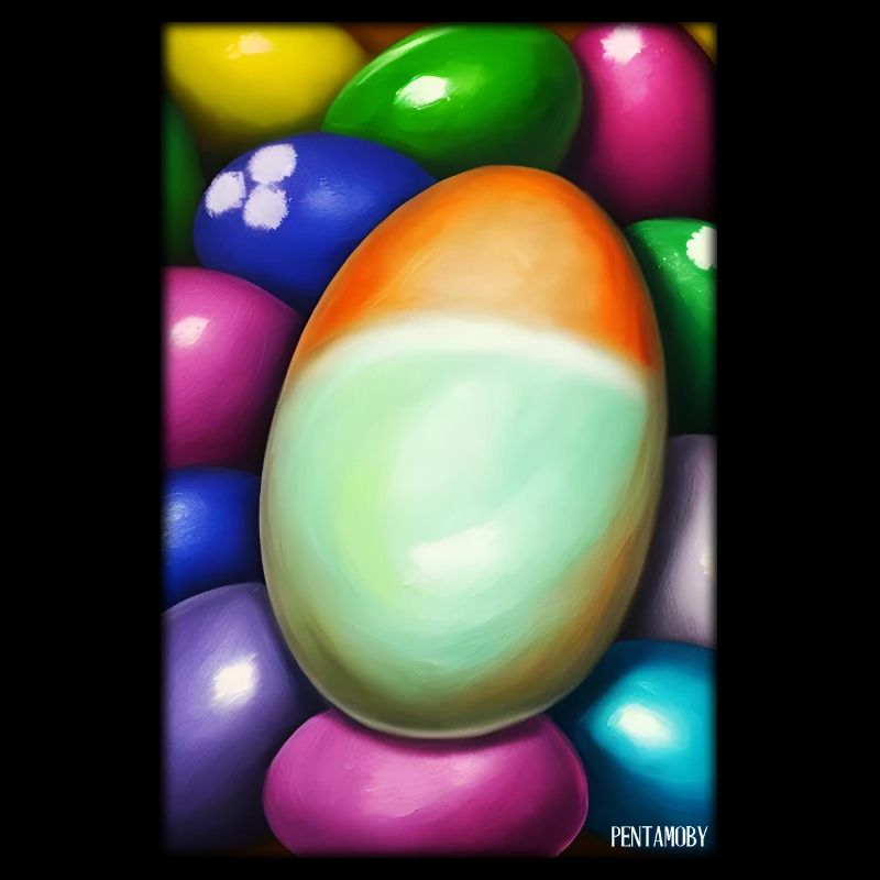Osterei Ostern Osterfest Bunte Eier Feiertag
