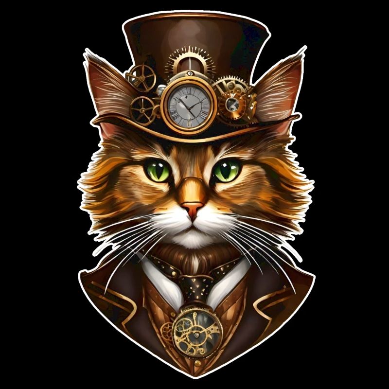 Cool Steampunk Cat