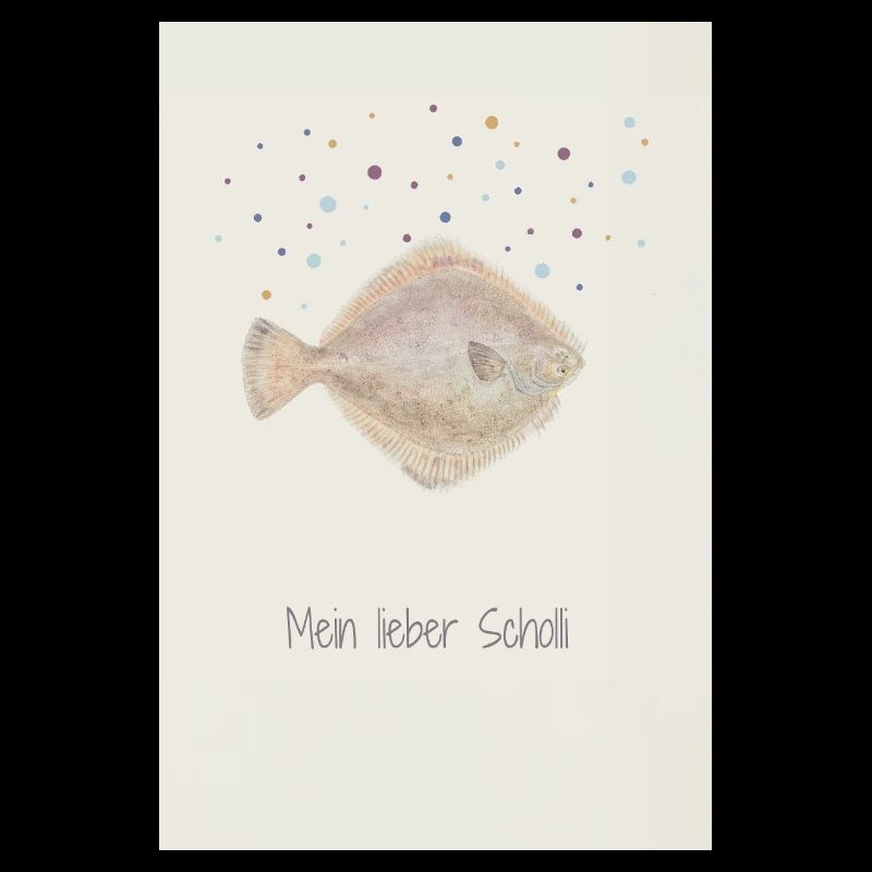 My dear Scholli fish design